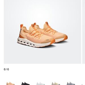 On Running Kids' Peach Sneakers